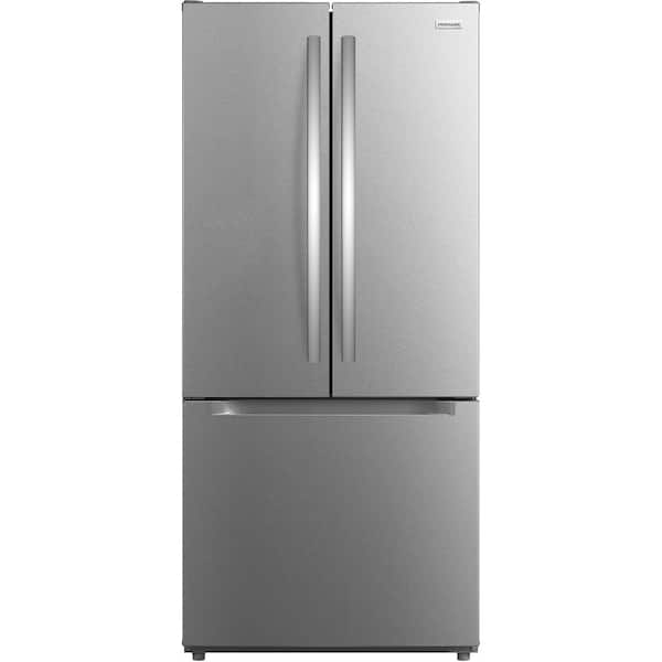 30 in. 19 Cu. Ft. Standard-Depth French Door Refrigerator in Smudge-Proof Stainless Steel