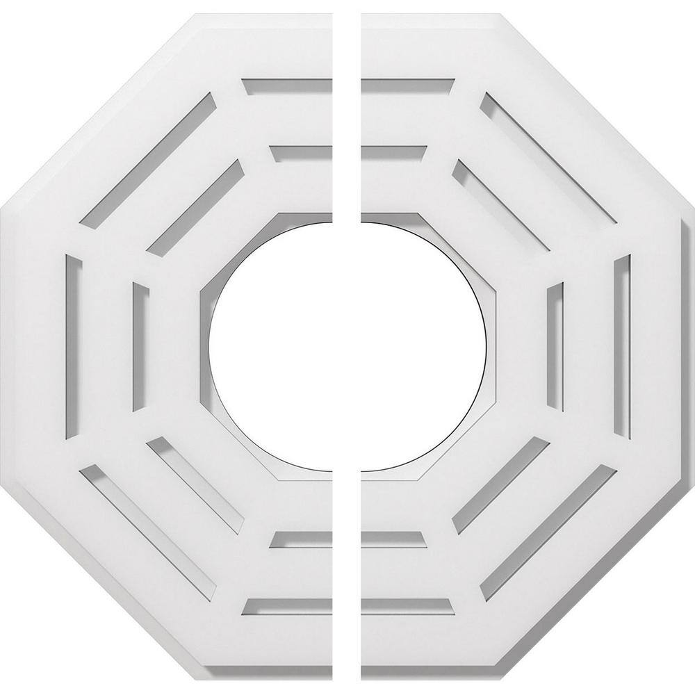 1 in. P X 6-1/4 in. C X 16 in. OD X 6 in. ID Westin Architectural Grade PVC Contemporary Ceiling Medallion, Two Piece price history on PriceWatchPro