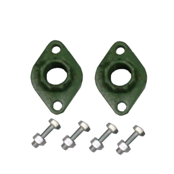 PLUMBERS EDGE 1 in. Circulator Flanges (2-Pack)