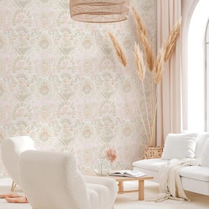 Bohemia Wandering Rose Peel and Stick Wallpaper, 28 sq. ft.