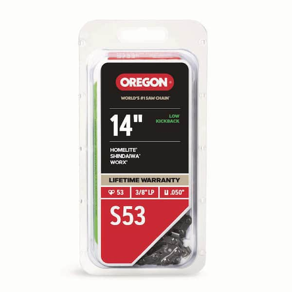 Oregon S53 AdvanceCut Saw Chain For 14 In Bar 53 Drive Links Fits