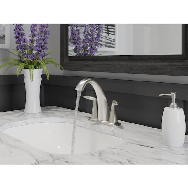 KOHLER Alteo 4 in. Centerset 2-Handle Bathroom Faucet in Vibrant