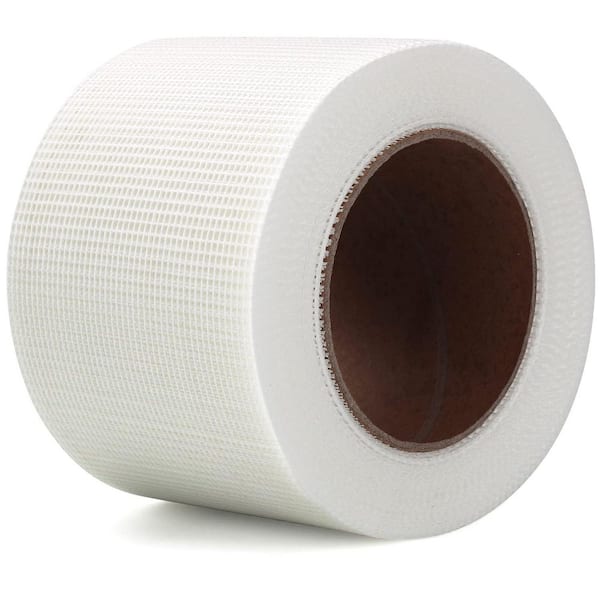 4 in. x 100 ft. White Industrial Grade Heavy-Duty Self-Adhesive Fiberglass Drywall Joint Tape