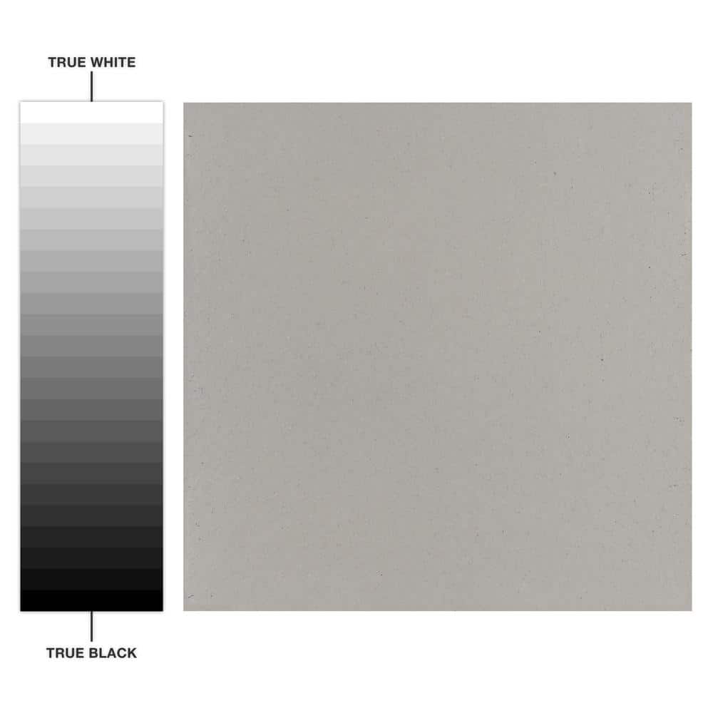 Quarry 6" x 6" Matte Gray Ceramic Floor and Wall Tile