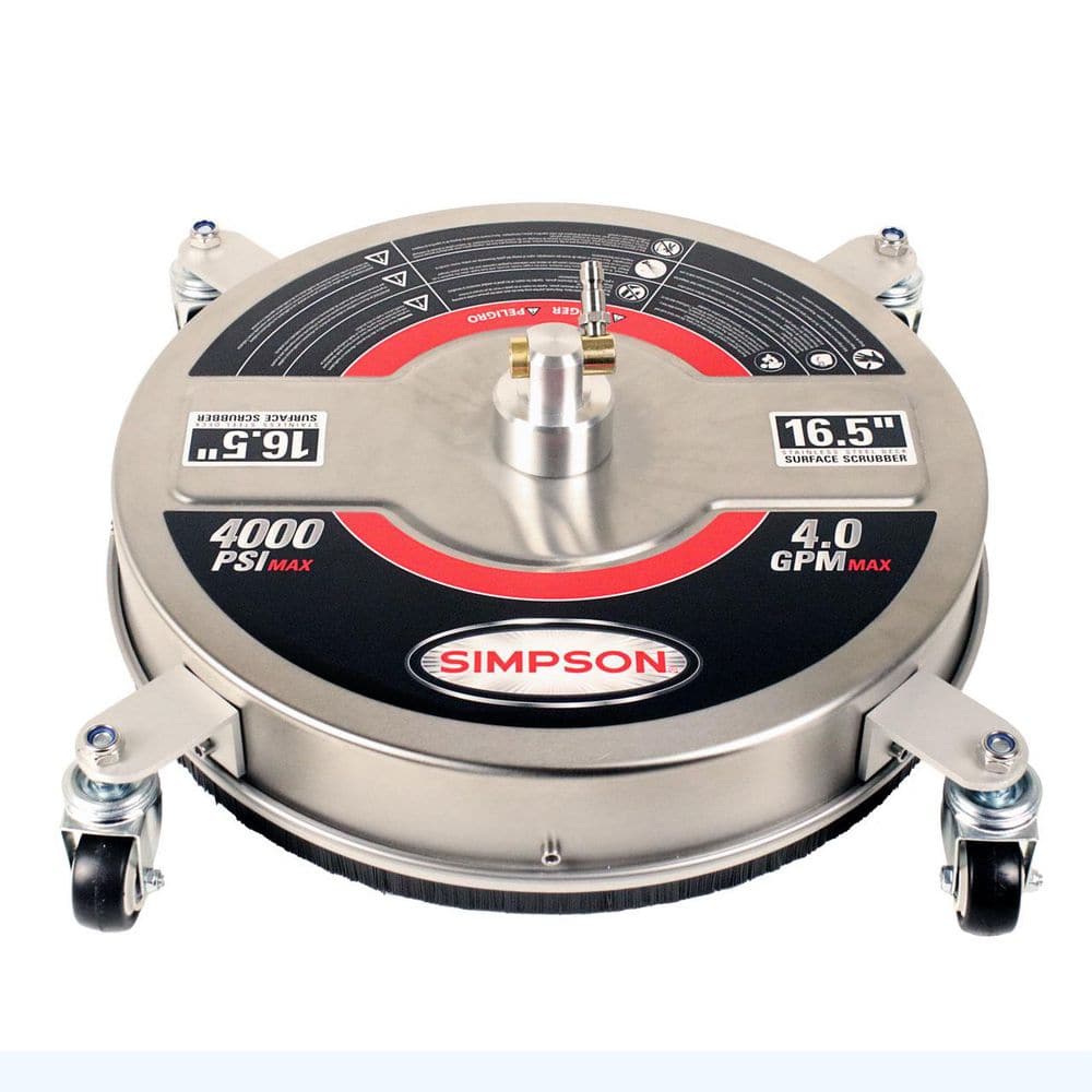 SIMPSON 16.5 in. 4000-PSI Pressure Washer Surface Cleaner with Stainless Steel