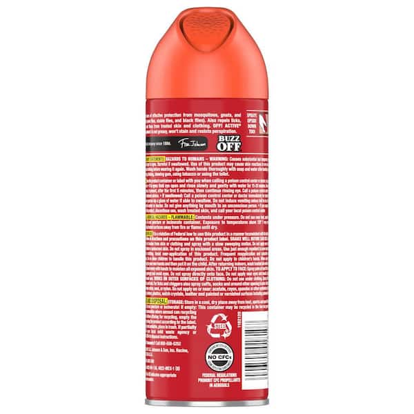 OFF! Active Insect Repellent I, Sweat Resistant Mosquito Spray with DEET,  SCJ415442