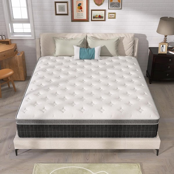 Twin Medium Hybrid 10 in. Bed-in-a-Box Mattress