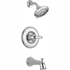 Linden 1-Handle 1-Spray Tub and Shower Faucet Trim Kit in Chrome (Valve Not Included)