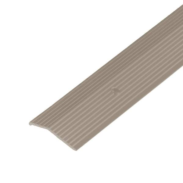 1-3/8"X 36" PEWTER ALUMINUM CARPET TRIM W/SCREW NAILS