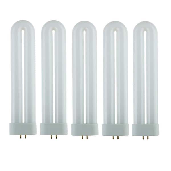 Sunlite 12-Watt Ful U-Shape CFL T6 Plugin Fluorescent Light Bulb Black Light (12-Pack)