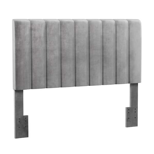 Hilale Furniture Crestone Gray Full, What Color Furniture With Gray Headboard