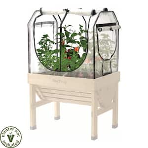 Small Greenhouse Frame and Multi Cover Set (Planter Not Included)