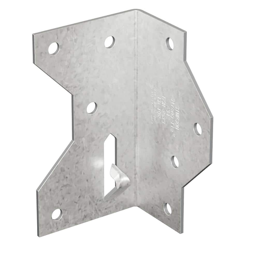 Simpson Strong-Tie 1-7/16 in. x 2-1/2in. ZMAX Galvanized Framing Angle A34Z  - The Home Depot