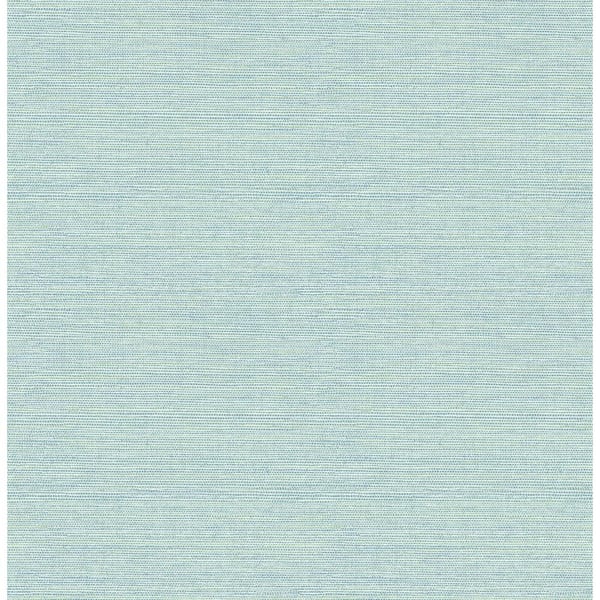 A-Street Prints Agave Mint Faux Grasscloth Mint Wallpaper Sample