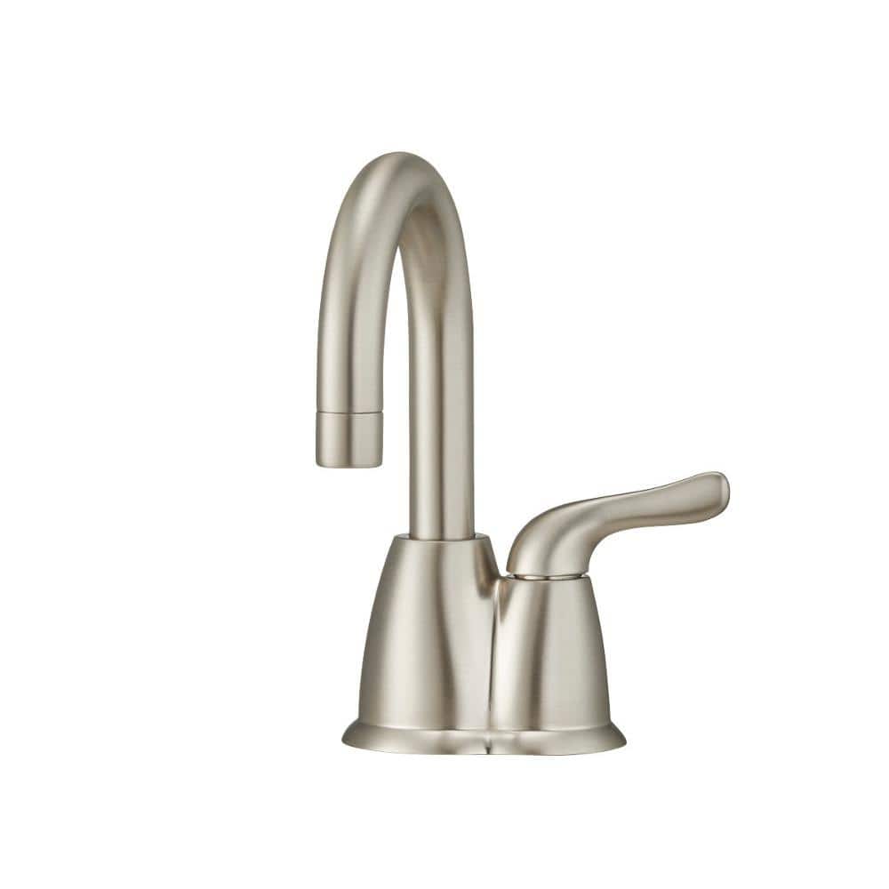 Satin Nickel Instant Hot Water Dispenser Faucet System