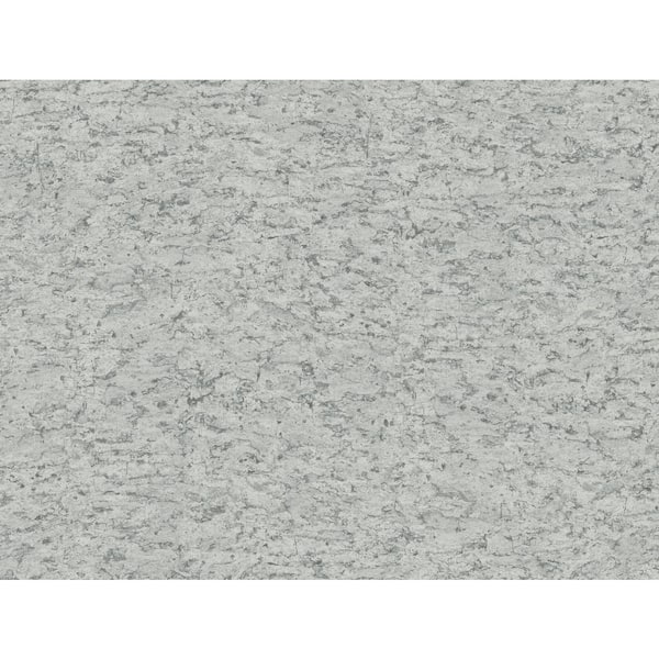 York Wallcoverings Shimmering Cork Grey Peel and Stick Wallpaper Roll