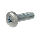 Everbilt M6-1.0 x 16 mm Combination Pan Head Zinc Plated Machine Screw ...