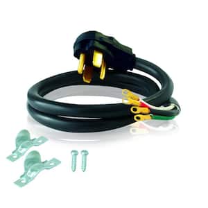 4 ft. 4-Prong 30 Amp Dryer Cord