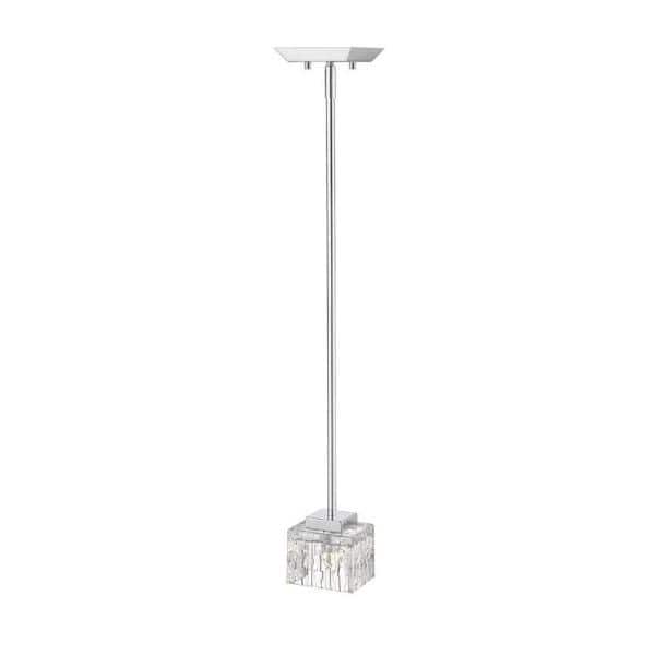 Chrome Glass LED Mini Pendant Light for Indoor/Outdoor
