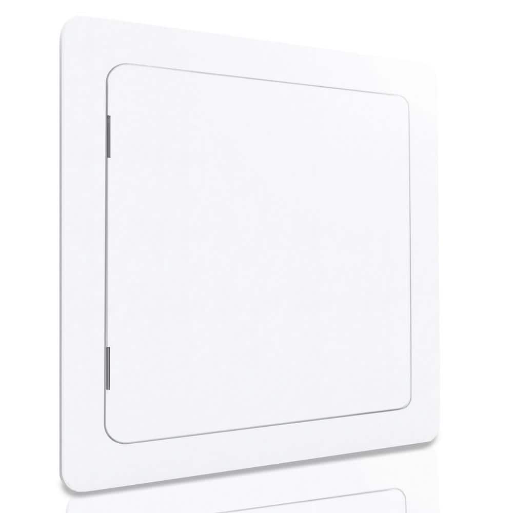 Morvat 8 in. x 8 in. White Plastic Drywall Access Panel MOR-PAP-88-A ...