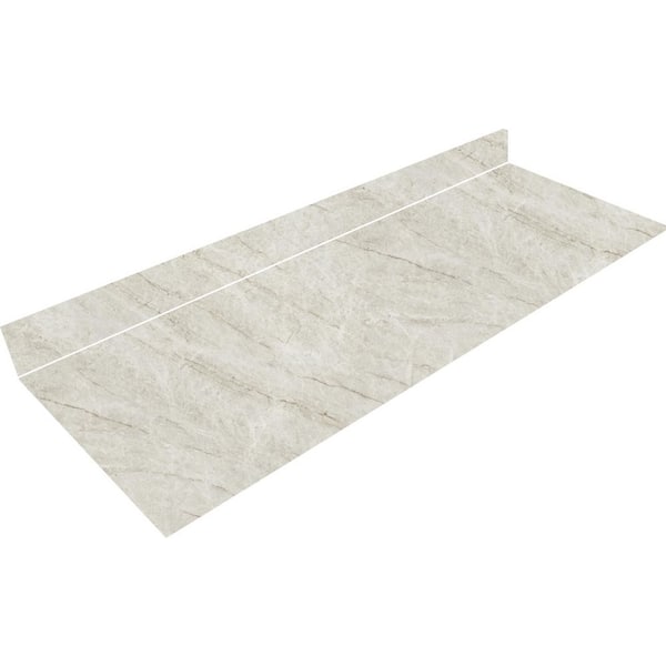 THINSCAPE 6 ft. L x 25 in. D Engineered Composite Countertop in Midday Mahal with Luster Finish