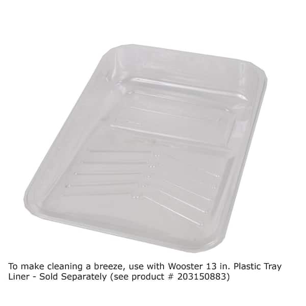 Deluxe Plastic Paint Tray, Tray With Ladder Hook Legs