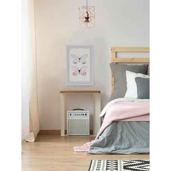 Unbranded 18 in. H x 12 in. W "Pink Pair" by Marmont Hill Framed Printed Wall Art