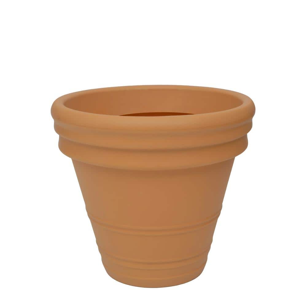 20 in. Dia x 18 in. H Antúrio Rolled Rim Plastic Planter price history on PriceWatchPro