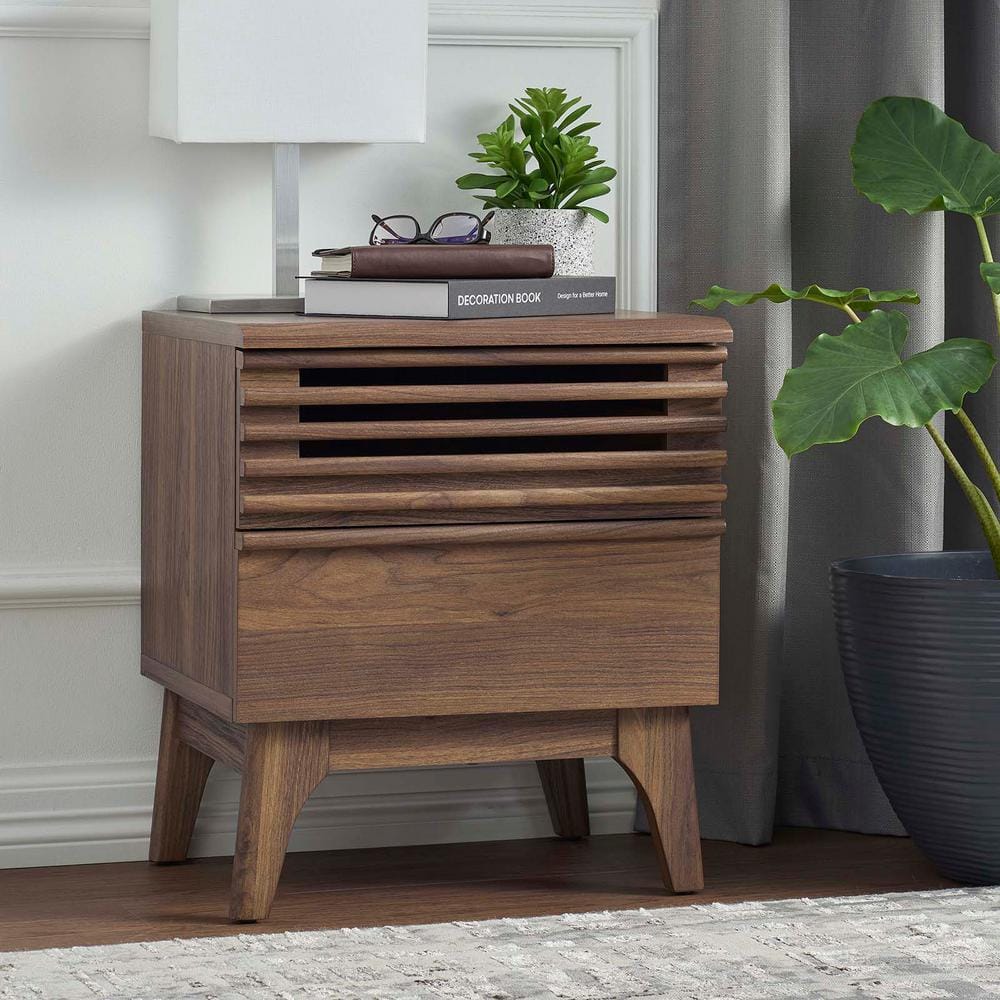 Grace Night Stand - Walnut, MidinMod