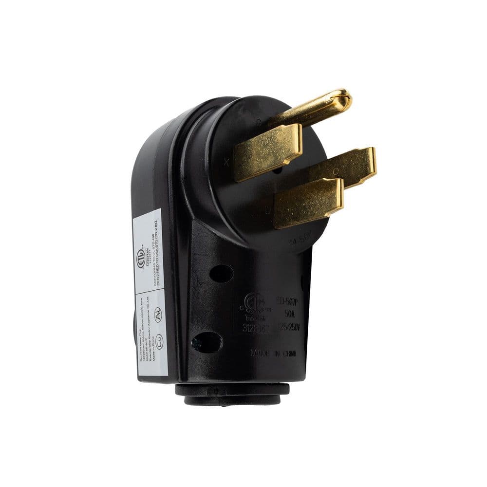 50 Amp 125/250-Volt RV Power Replacement Plug price history on PriceWatchPro