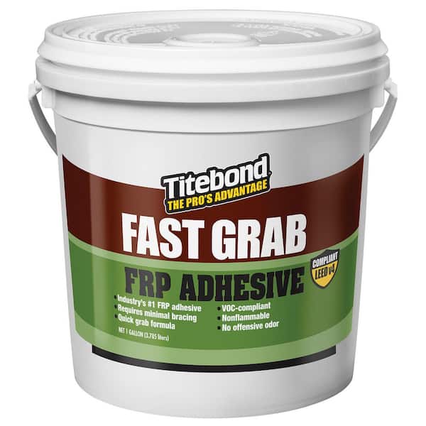 Titebond 128 oz. Yellow Fast Grab FRP Construction Adhesive Pail