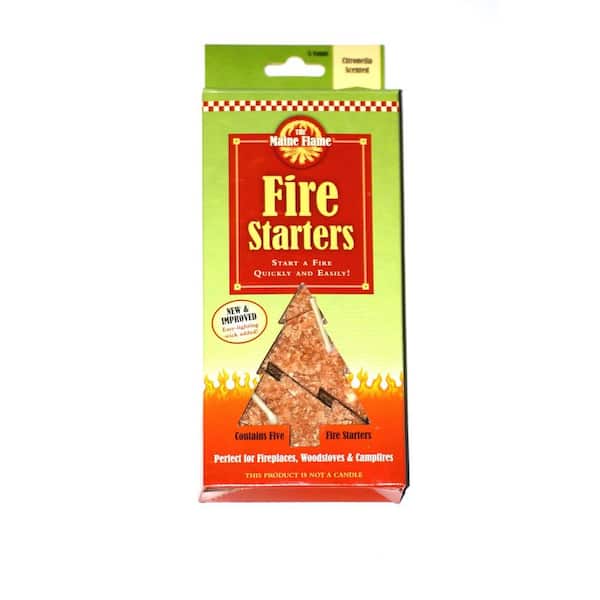 Maine Flame Citronella Scented Fire Starter (5-Pack)