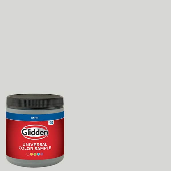Glidden 8 oz. PPG1010-2 Fog Satin Interior Paint Sample