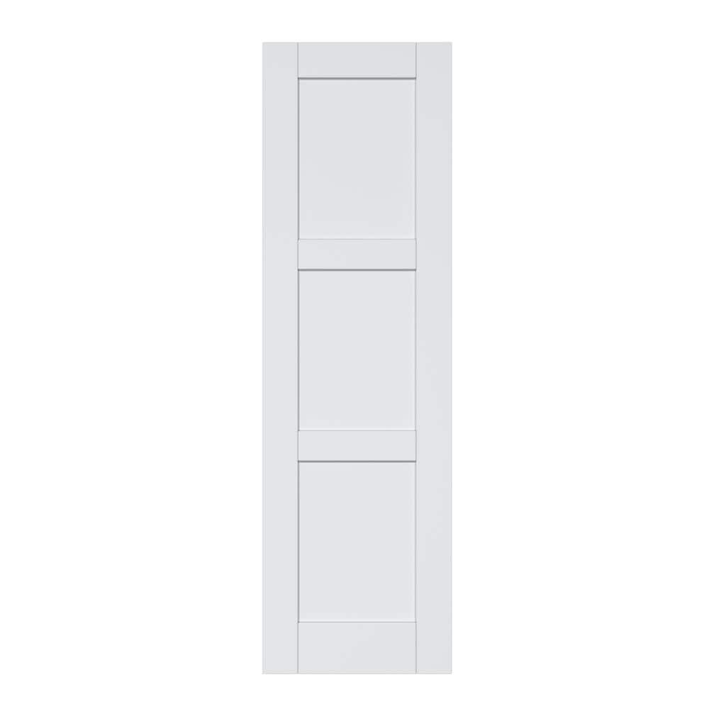 ARK DESIGN 24 In X 80 In 3 Lite Paneled Blank Solid Core Composite   Primed Ark Design Slab Doors Fm Sgxb 24 64 1000 