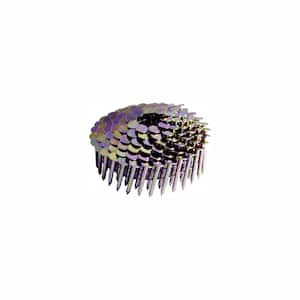 1-1/4  x 0.120 in.-Gauge Galvanized Smooth Shank Wire Coil Roofing Nails (7200 per Box)