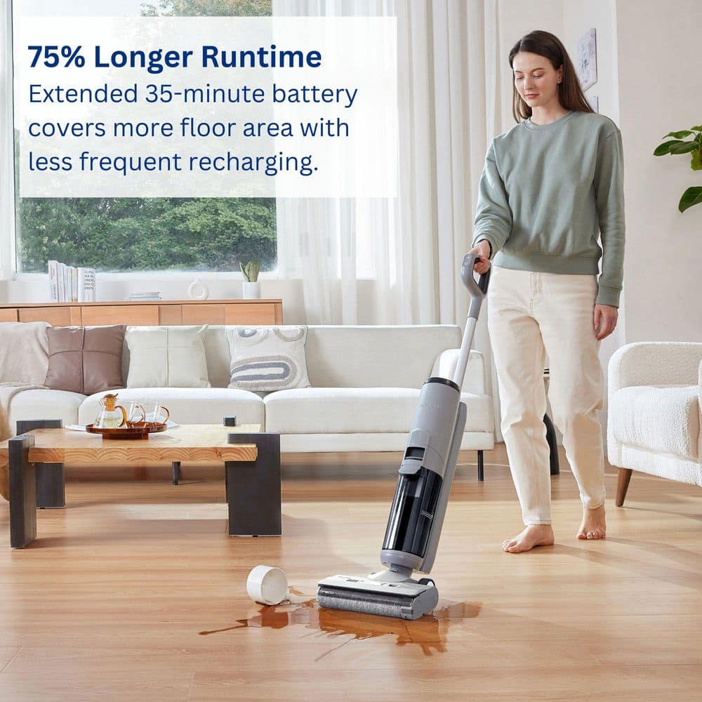 Tineco GO H2O XL Cordless Gray Wet/Dry Vacuum Mop
