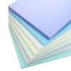 FUTURE FOAM 3 inch thick High Density Blue Swirl or Copper Swirl Memory  Foam 10030MEMORY3 - The Home Depot