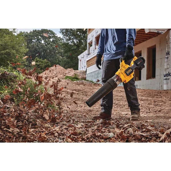 DEWALT - FLEXVOLT 60V MAX 125 MPH 600 CFM Brushless Cordless Battery Powered Blower Kit with (1) FLEXVOLT 3 Ah Battery & Charger
