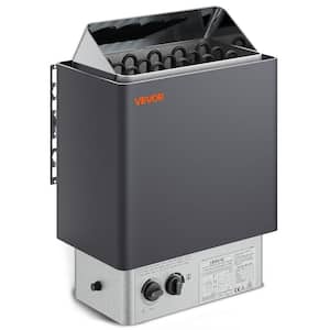 Sauna Heater 9KW 220-Volt Electric Sauna Stove 3h Timer Steam Bath Sauna Heater with Built-In Controls