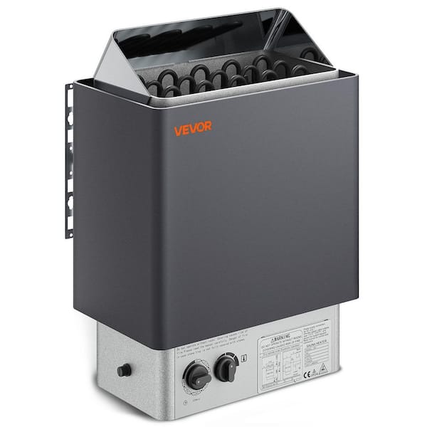 Sauna Heater 9KW 220-Volt Electric Sauna Stove 3h Timer Steam Bath Sauna Heater with Built-In Controls