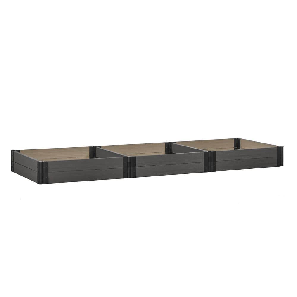 Ironwood Capped Composite Raised Garden Bed 144 in. L x 48 in. W x 11 in. H price history on PriceWatchPro