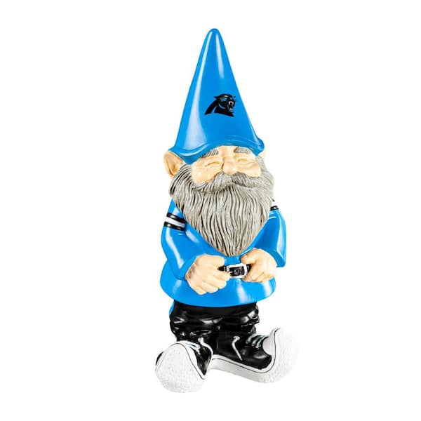 Evergreen Carolina Panthers 11 in. Garden Gnome