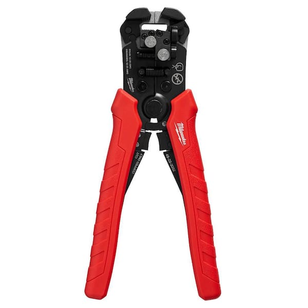 Milwaukee Self-Adjusting Wire Stripper/Cutter with Comfort Grip