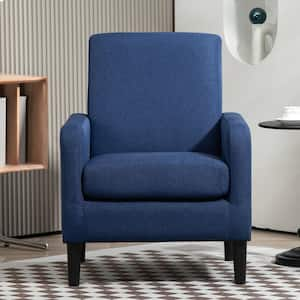 Minimalist Elegant Style Ocean Blue Arm Chair