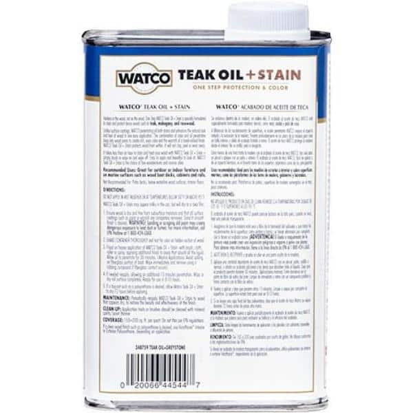 Watco 348759 Teak Oil and Stain, 1 Quart