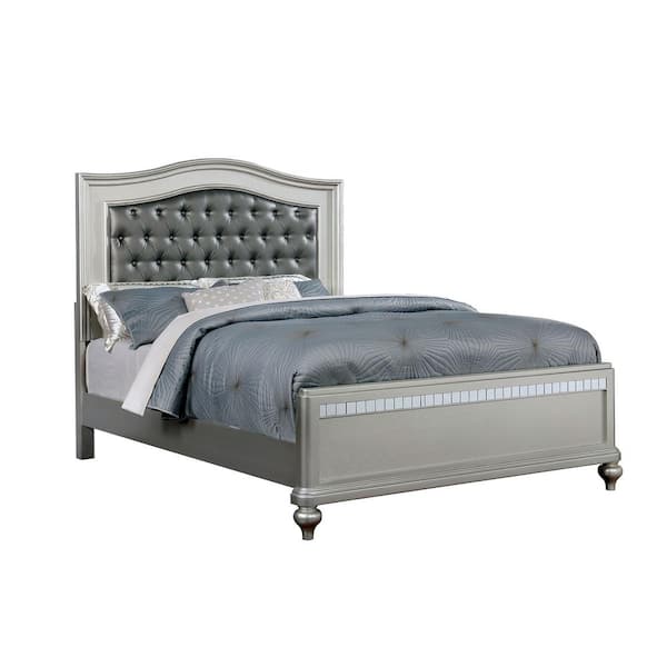 Ariston Silver Twin Bed
