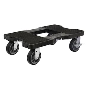 1,500 lbs. Capacity All-Terrain Professional E-Track Dolly in Black