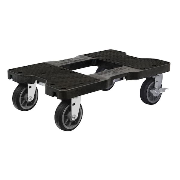 SNAP-LOC 1,500 lbs. Capacity All-Terrain Professional E-Track Dolly in Black