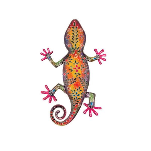 Regal Art & Gift Maha Gecko Wall Decor 18 in. Pink