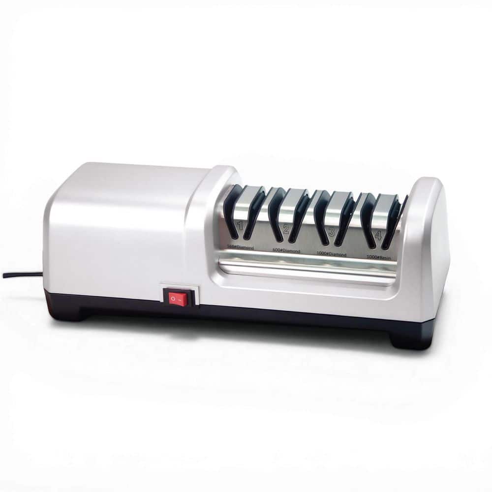 4-Stage Diamond Electric Knife Sharpener